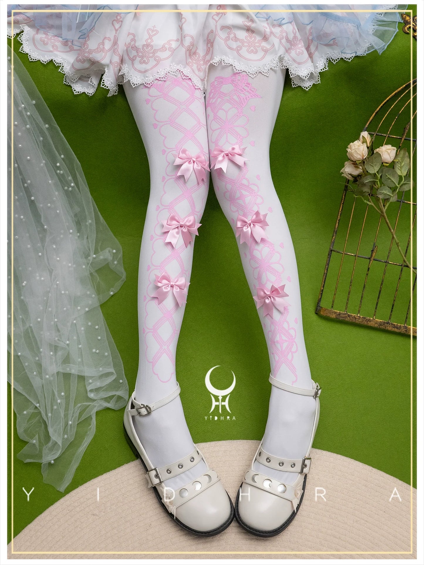 Yidhra - Witch 2.0 - Printed Lolita Pantyhose, Gorgeous Style