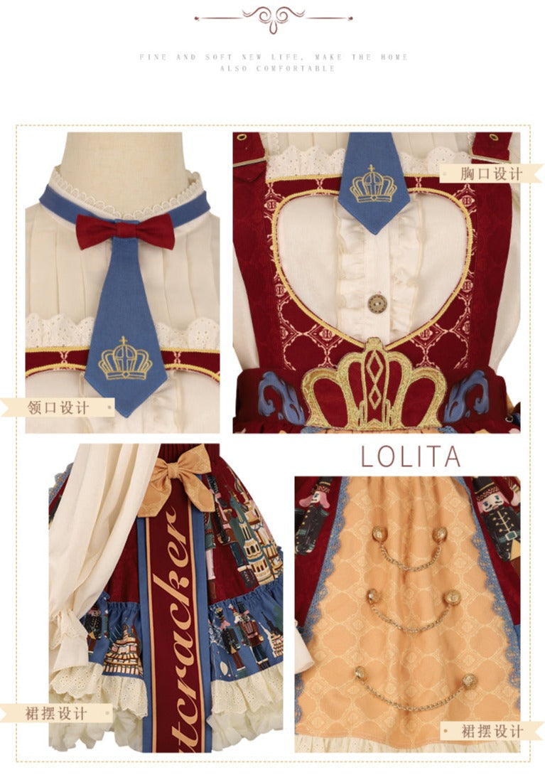 YingLuoFu - Santa Clara - Kawaii School Lolita JSK