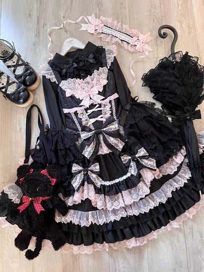 Sugar Girl - Flower Ode - Doll-like Sweet Lolita Jumper Dress