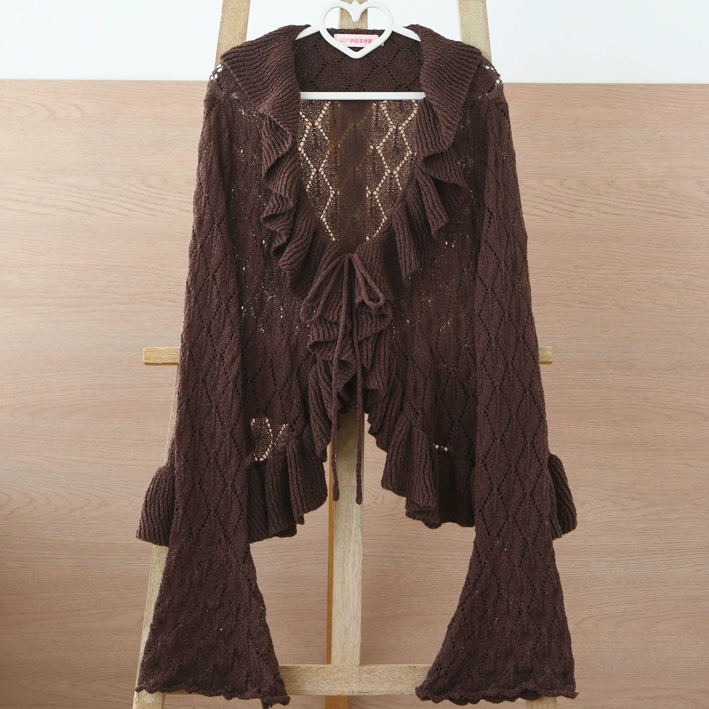 MIST - Sunset Bouquet - Elegant Lolita Cardigan, Flounce Hem