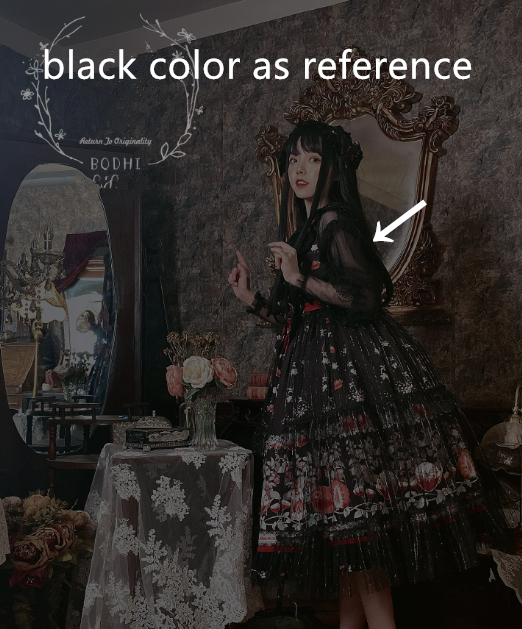 Bodhi Lolita - Strawberry Fruit Tea - Chiffon Long Sleeve Sweet Lolita Blouse