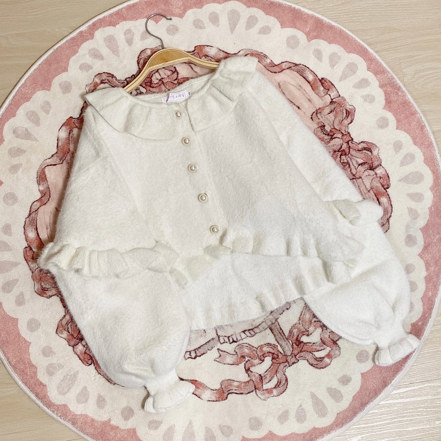 MIST - Small Ointment - Sweet Lolita Thick Sweater Coat Puff Sleeve