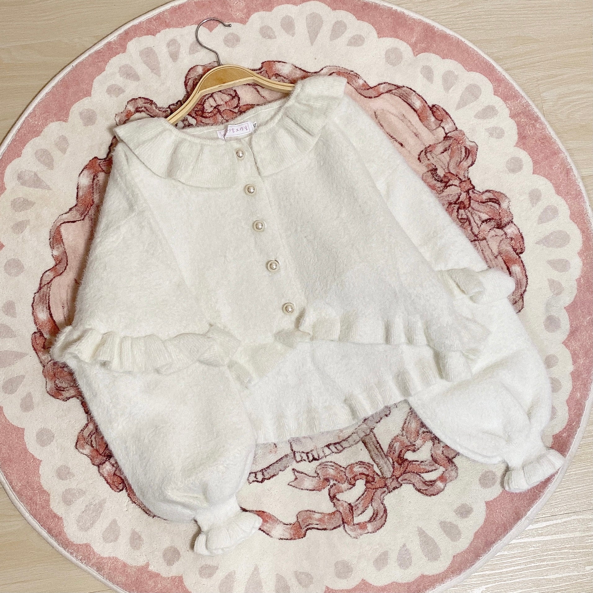 MIST - Small Ointment - Sweet Lolita Thick Sweater Coat Puff Sleeve