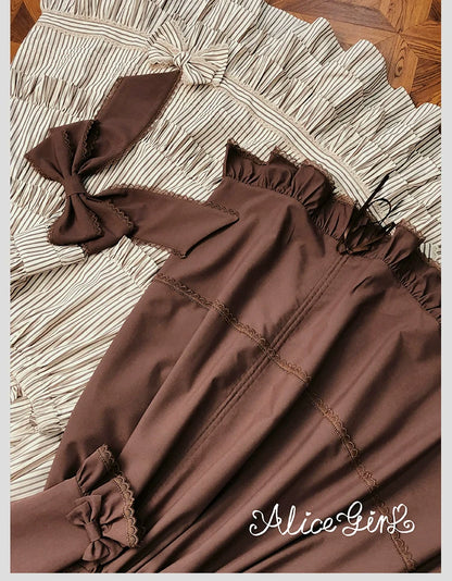 Alice Girl - Duke of Victoria - Classic Lolita SK & Overskirt Set