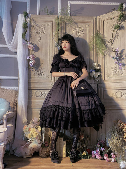 Sweet Wood - CLA Vintage French Lolita OP Dress