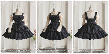 Dark Star Island - Halloween Gothic Lolita JSK Short Lolita Jumper Dress