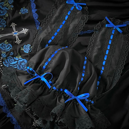 RococoHeroin - Handmade Lolita Bunny Hat Multiple Colors