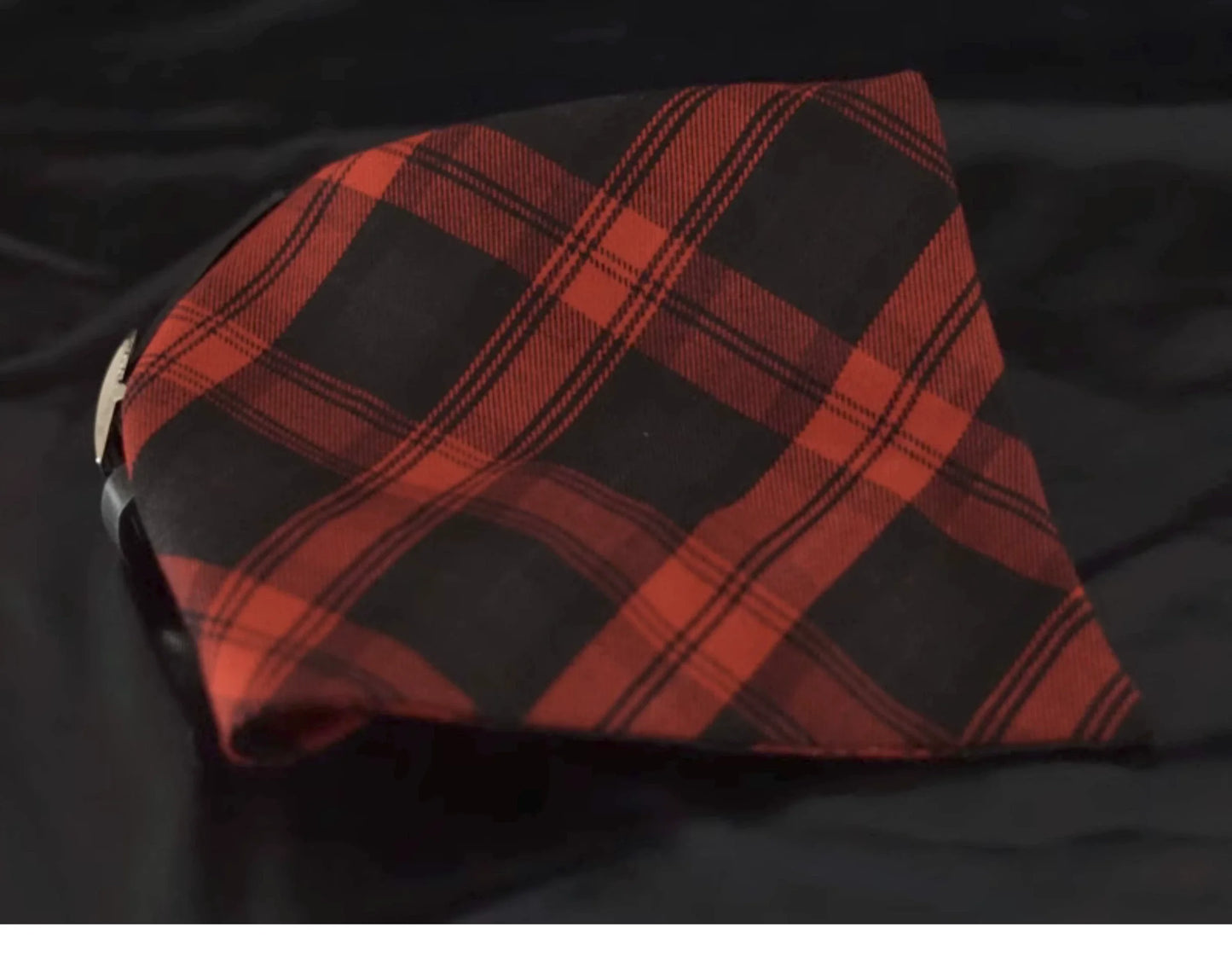 Strange Sugar - Gothic Lolita Black-red Plaid Hairband