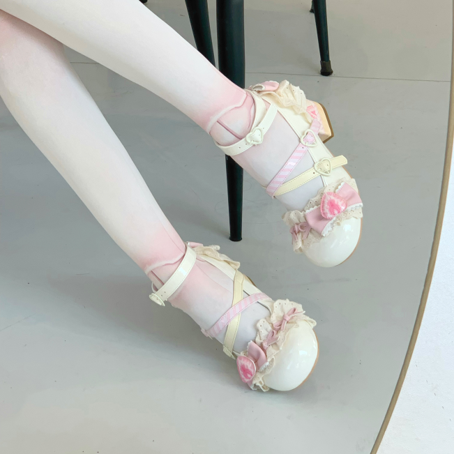 Aimee - Strawberry Limited 2.0 - Sweet Lolita Mary Jane Heel Shoes