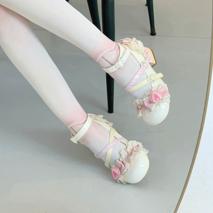 Aimee - Strawberry Limited 2.0 - Sweet Lolita Mary Jane Heel Shoes