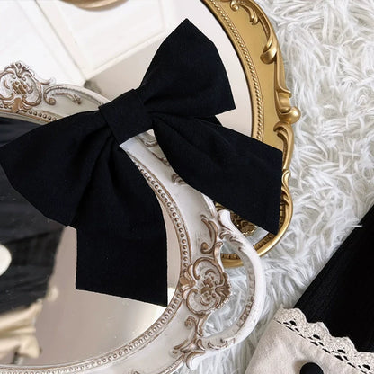 With PUJI - Kiss Kiss - Vintage Lolita OP Dress Maid Lolita Apron Dress