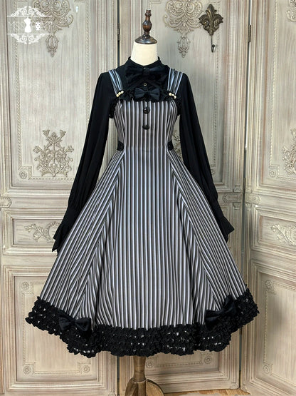 Miss Point - Classic Lolita JSK Customized Stripe Lolita Dress