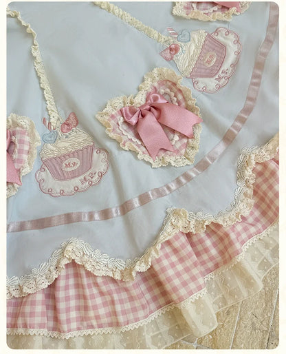 Mademoiselle Pearl - Cup Cake - Sweet Lolita OP Dress Kawaii Lolita JSK SK