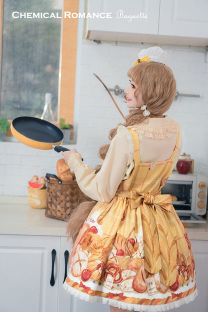 Chemical Romance - Bread New Out of the Oven - Elegant Lolita Salopette Dress