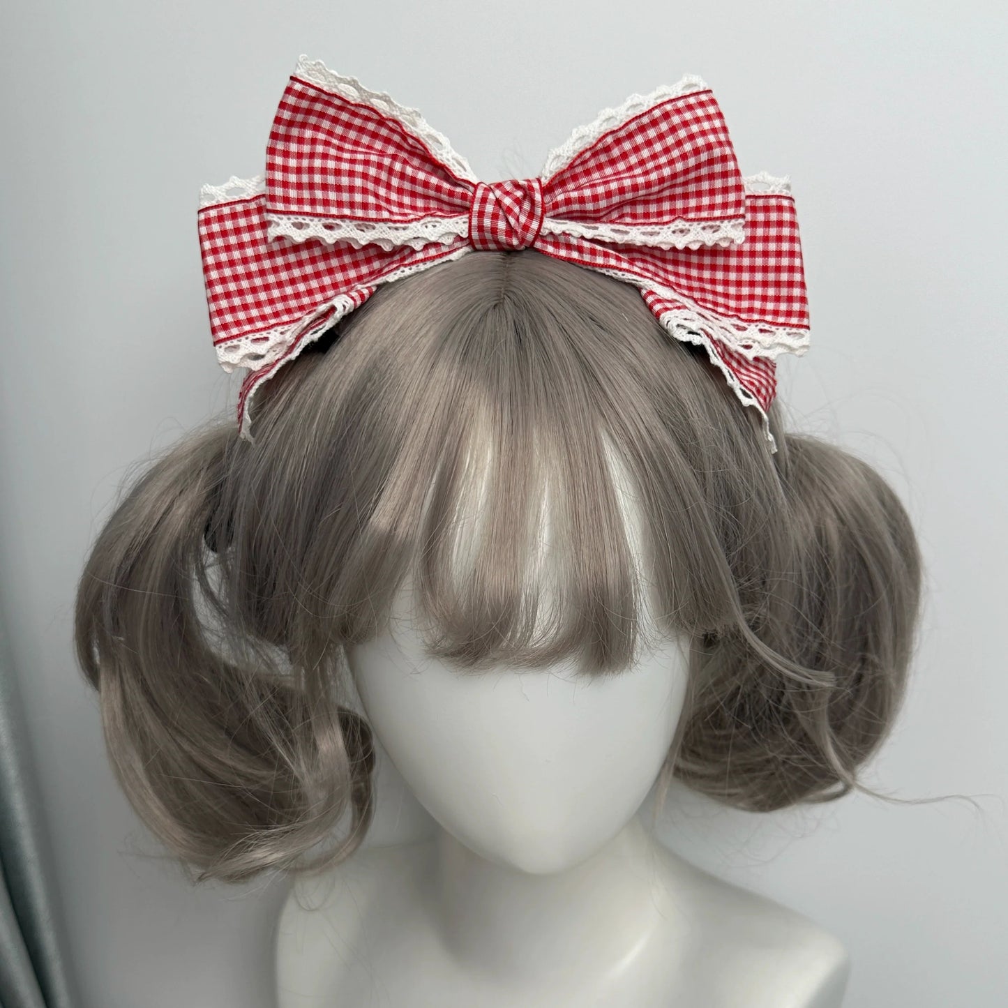 Qingyi Handmade - Sweet Lolita KC Multicolor Bow Lolita Headwear