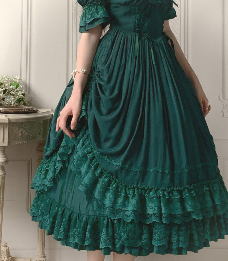 Sweet Wood - CLA Vintage French Lolita OP Dress