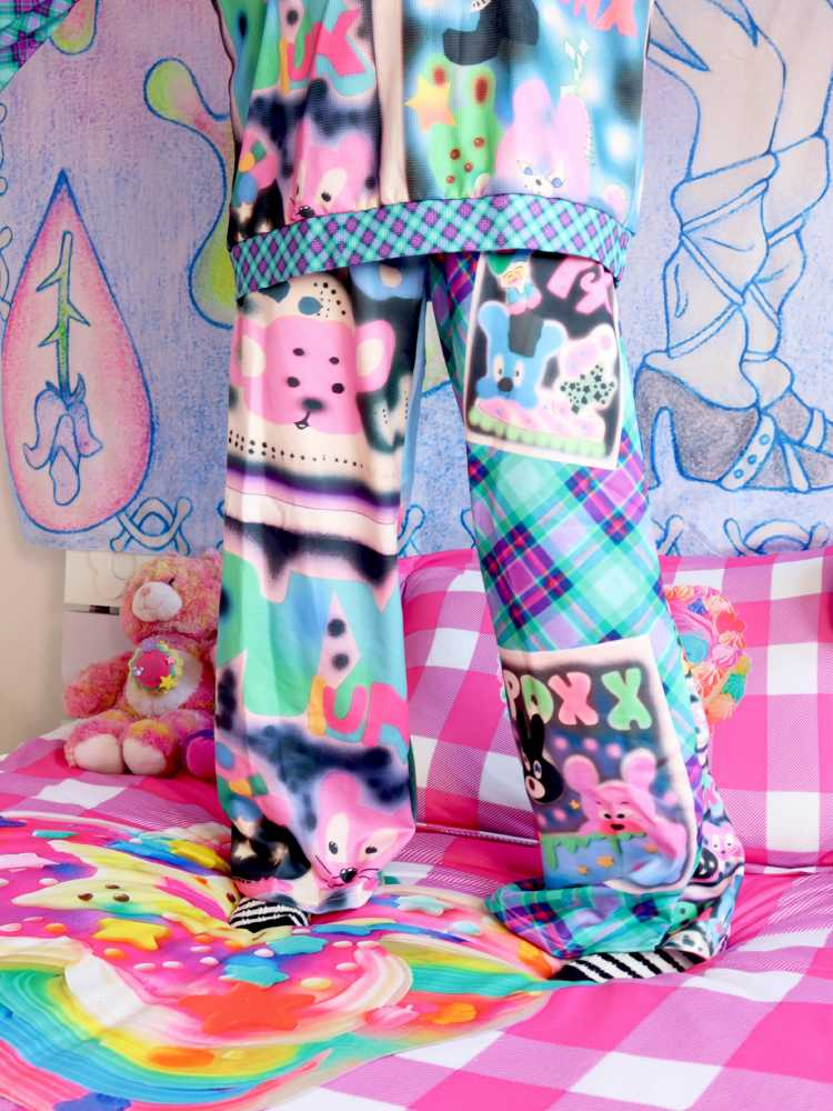 Loose flare pants【s0000010292】