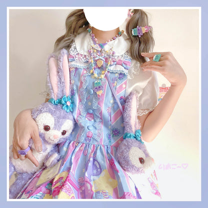 Halloween Alice - Halloween Ice Cream Sweet Short Necklace