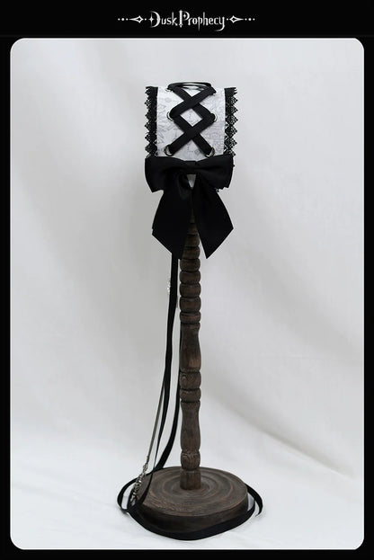 DuskProphecy - Coccyx - Elegant Lolita Hair Accessories Set Multicolors