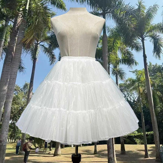 Niu Niu - Plus Size Lolita Petticoat with Daily or Fluffy Version