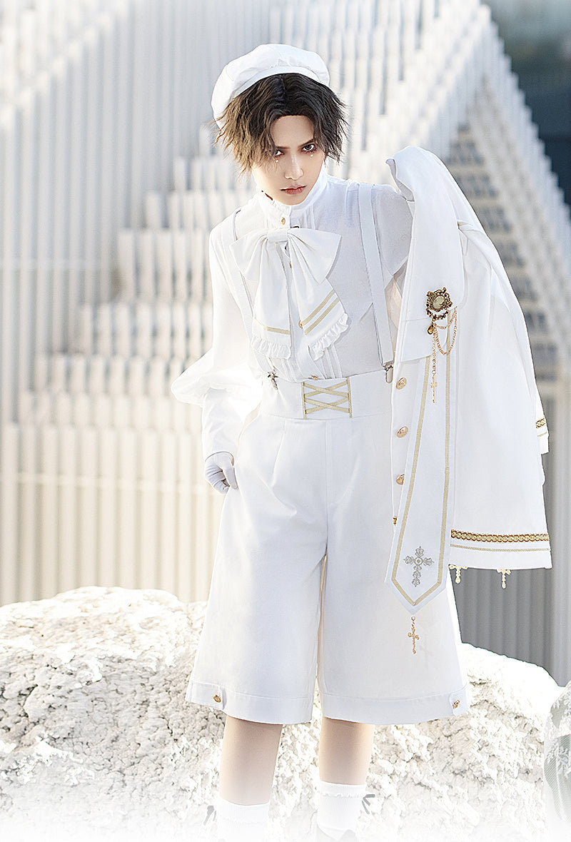 Forest Fluorescent Carps - Choir - Ouji Lolita Suits Multicolor