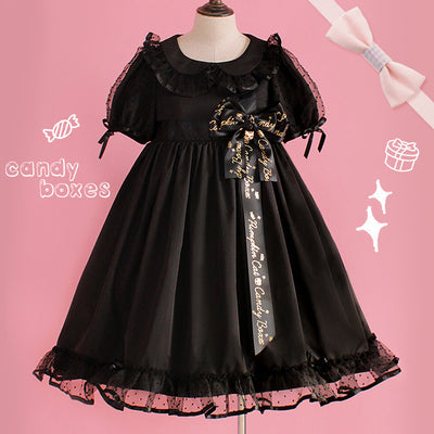 Pumpkin Cat - Candy Boxes Sweet Lolita OP Dress