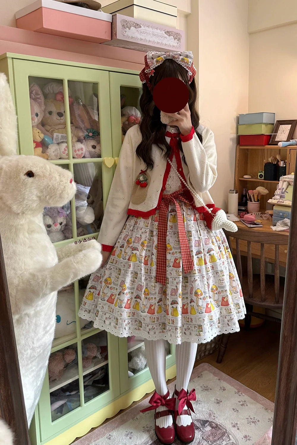 Miss Cube - Dress Up Dolls - Summer Kawaii Lolita JSK Dress Customized Size