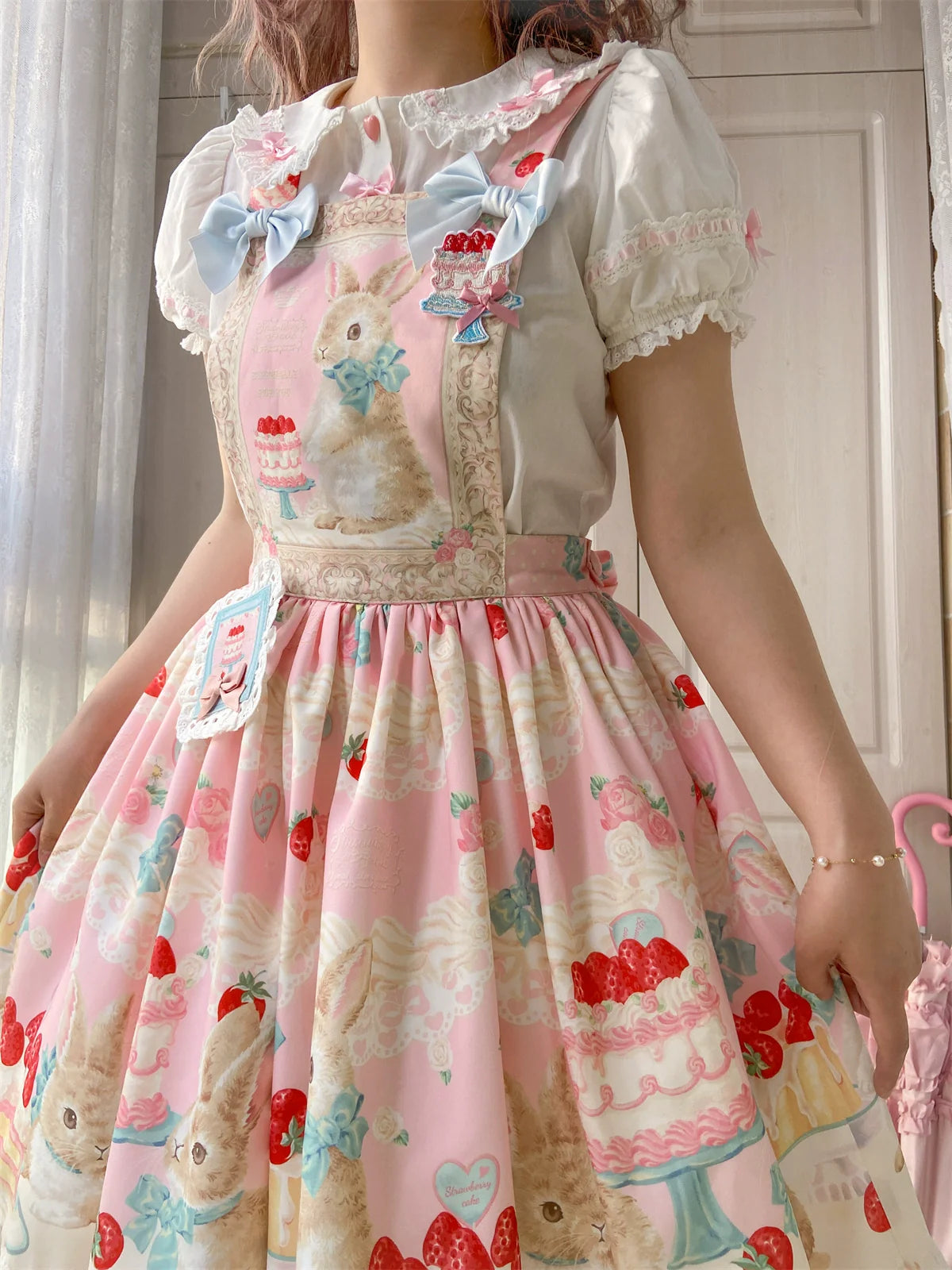 Dark Star Island - Honey Bunny Cake - Sweet Lolita JSK/OP/Strap SK/Shirt