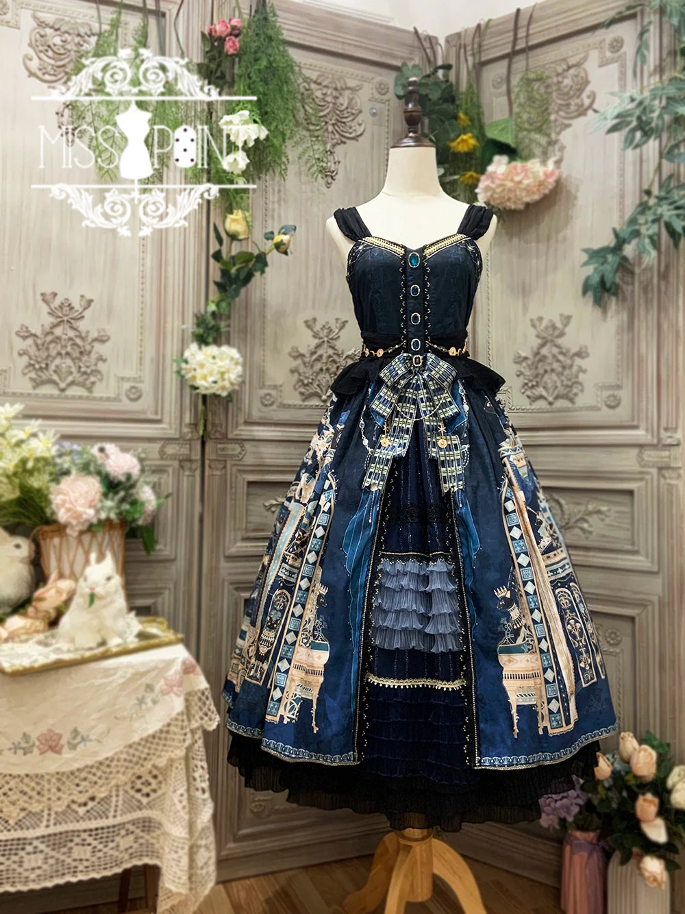 Miss Point - Dusk Best - Egyptian Lolita Dress Set Gorgeous JSK
