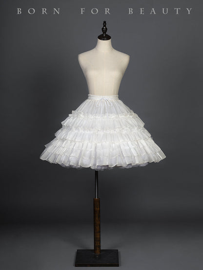 Youpairui - Puffy and Violent Fishbone Clouds Lolita Petticoat