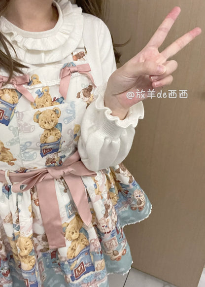 Sissy the shepherd - Sweet Lolita Sweater Autumn and Winter Lolita Innerwear