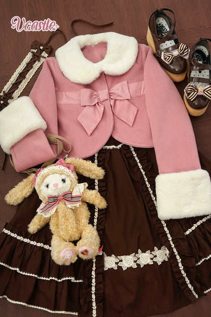 Vcastle - Winter Lolita Coat Short Wool Coat