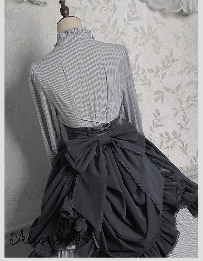 Alice Girl - Duke of Victoria - Classic Lolita SK & Overskirt Set