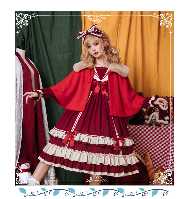 Eieyomi - Miss Betty - Lolita Autumn and Winter Wool Cape