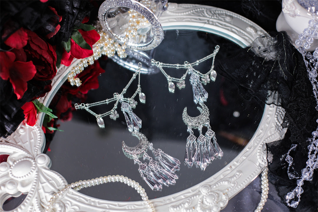 Sky Rabbit - Silver Pendant Shining Shoe Chain