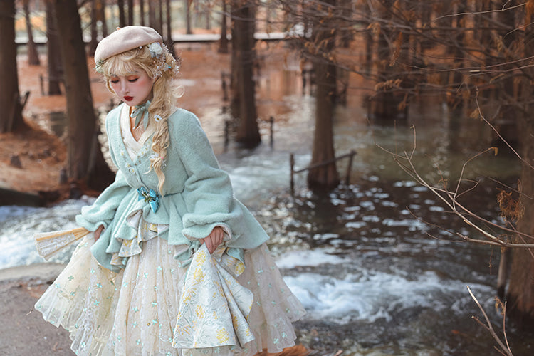 Fantastic Wind - Resurrection - Elegant Embroidery Lolita JSK Set