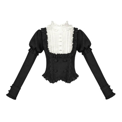 With PUJI - Fog City Time Difference - Classic Lolita SK & Blouse Suit