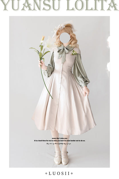 YuanSu - Mayer's Whisper - Vintage Lolita Large Sleeve Blouse