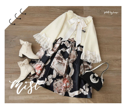 MIST - Qian's Letter - Sweet Lolita Sweater Winter Cardigan Coat
