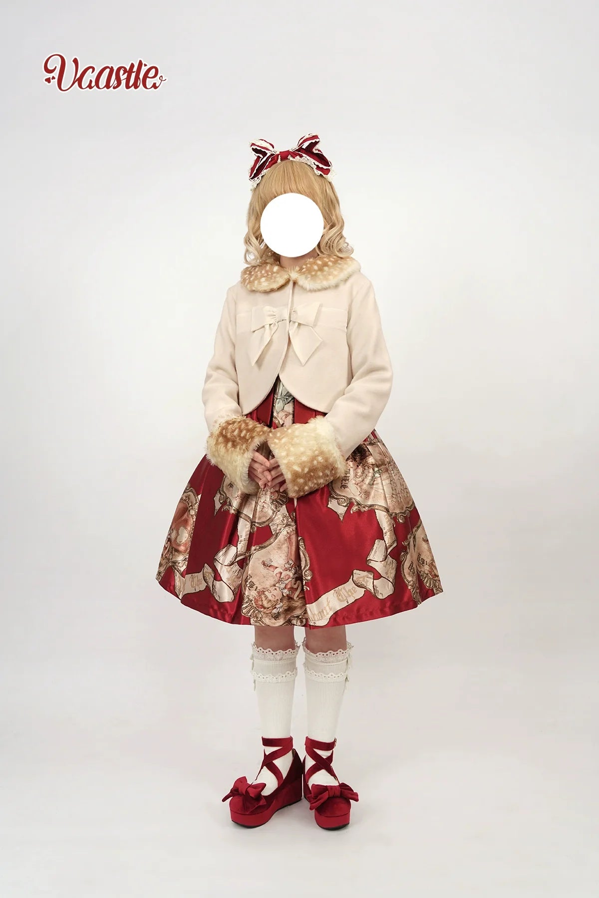 Vcastle - Winter Lolita Coat Short Wool Coat