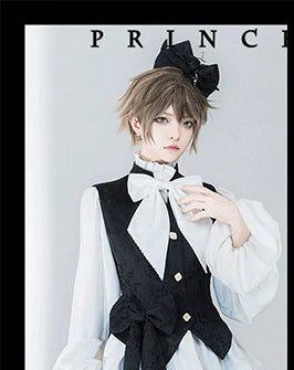 Princess Chronicles - Rabbit Hunt 2.0 - Ouji Lolita Retro Cool Purple Shirt & Shorts Set