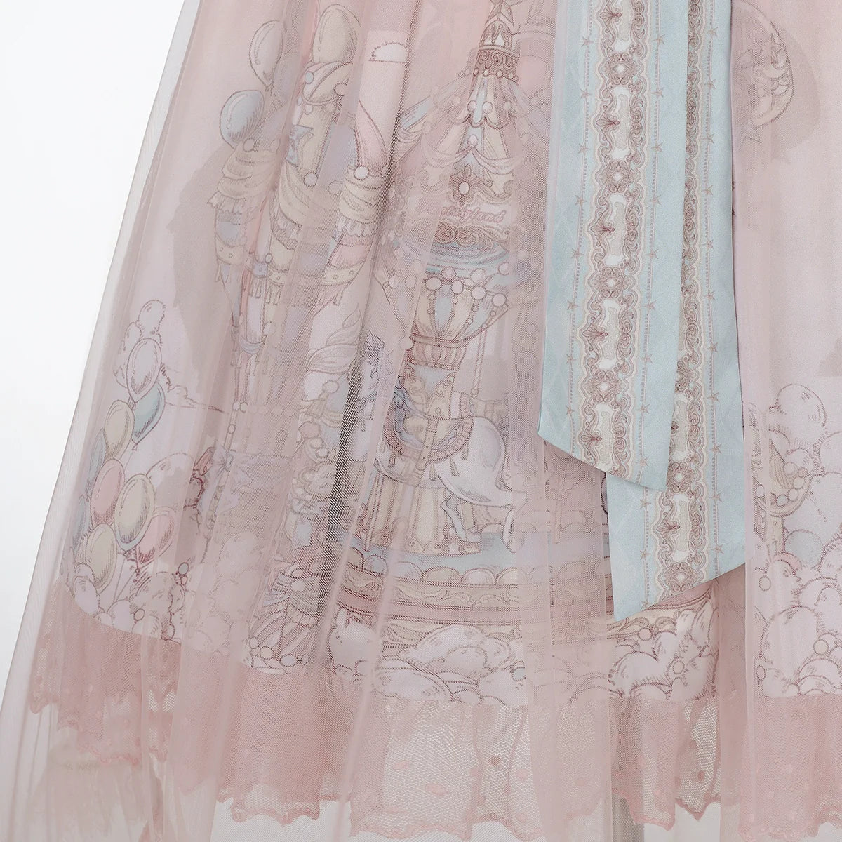 Designer Gift - CloudPlay - Sweet Lolita JSK Dress, Carousel Print