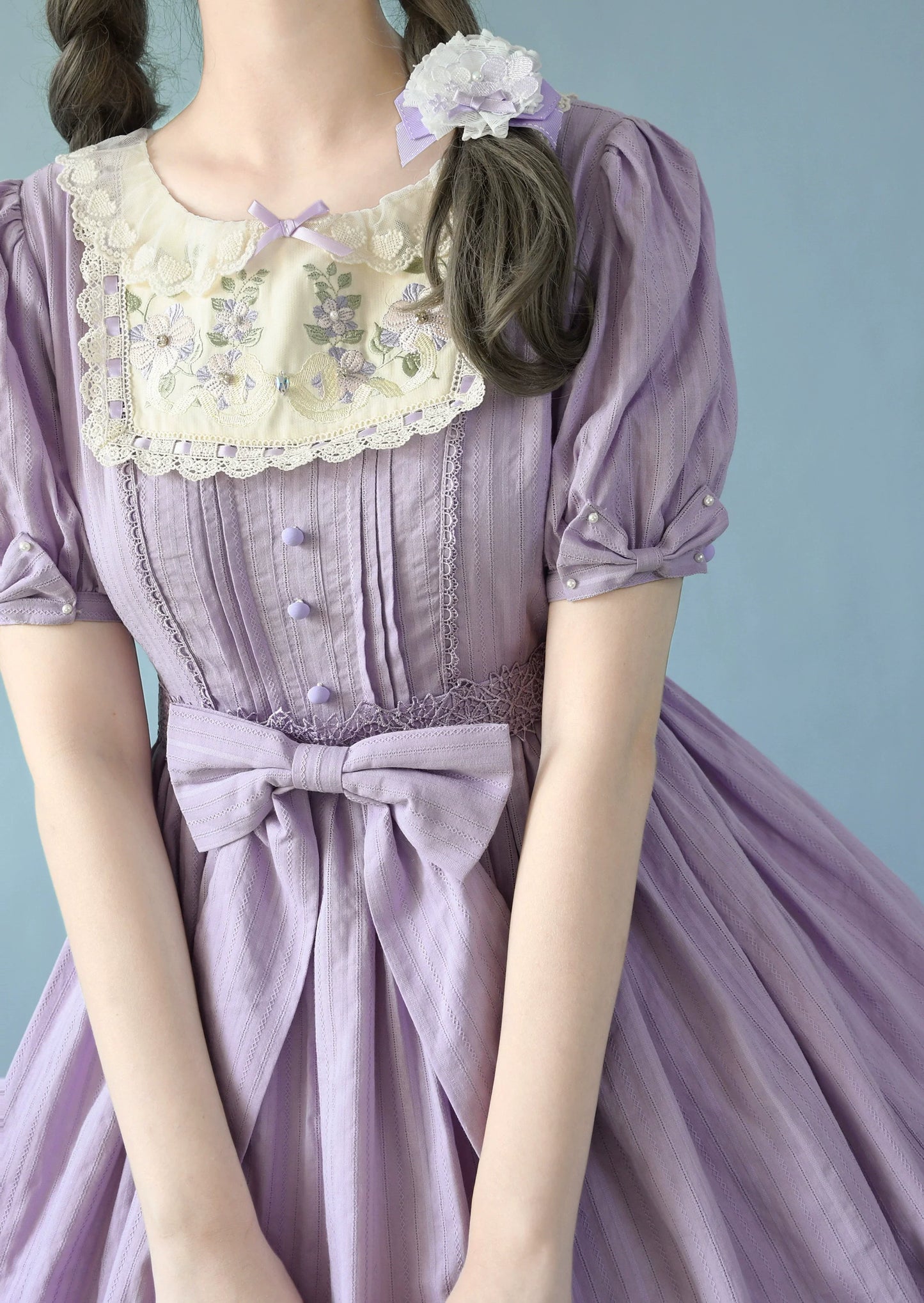 Strawberry Witch - Nerry - Sweet Lolita Embroidered OP Dress Multicolors