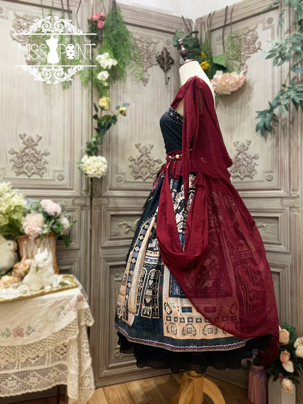 Miss Point - Dusk Best - Egyptian Lolita Dress Set Gorgeous JSK