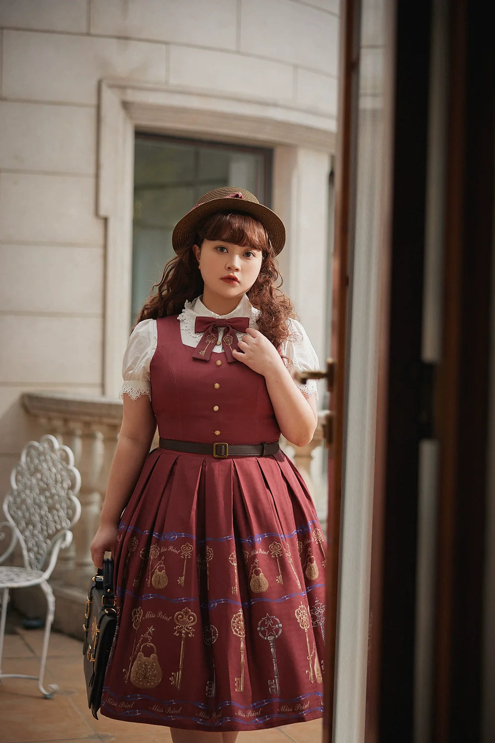 Miss Point - Antique Key - Elegant Lolita JSK Retro Lolita Dress