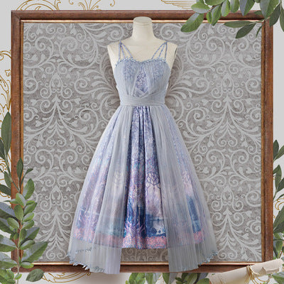 FunCcino - Dense Forest Corridor - Elegant Lolita Jumper Dress