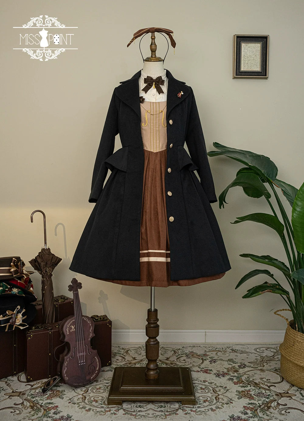 Miss Point - Customized Lolita Jumper Dress - Elegant College Lolita JSK