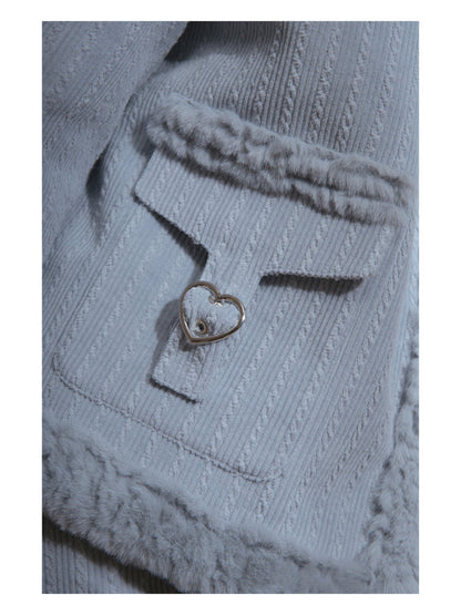 Fur jacket+skirt【s0000005826】