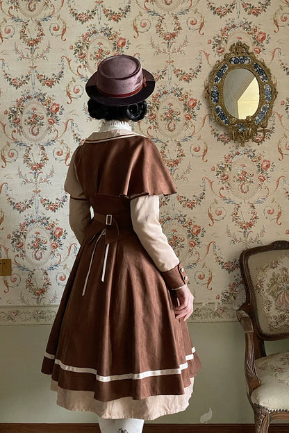 Miss Point - Elegant Lolita Coat - Golden Movement Customized Short Coat