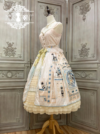 Miss Point - Dusk Best - Egyptian Lolita Dress Set Gorgeous JSK